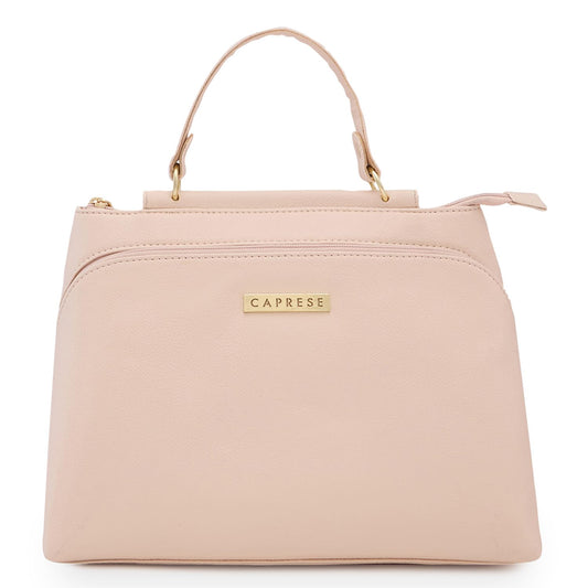 Caprese womens FERNANDA S Small BEIGE Satchel