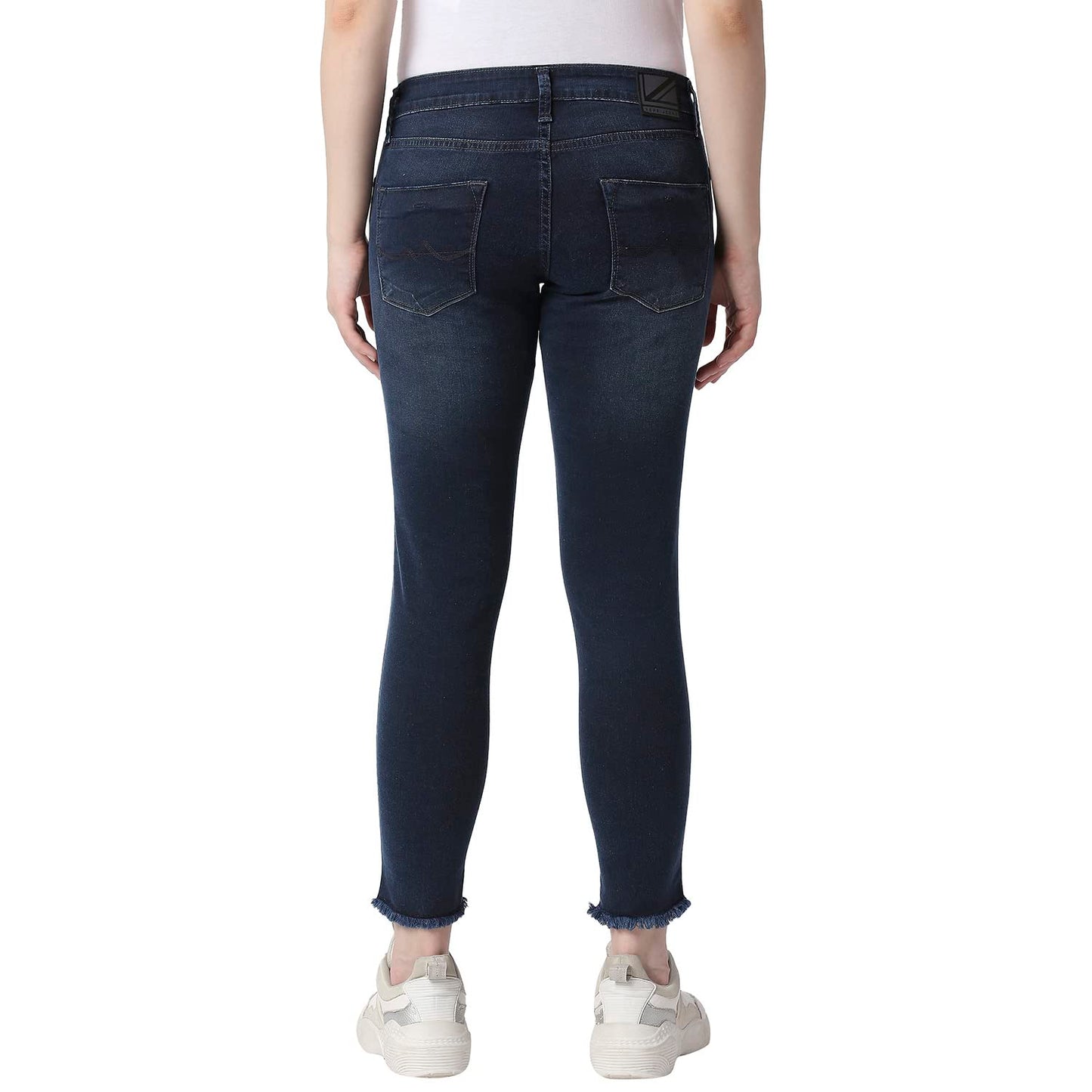 Pepe Jeans Women's Skinny Jeans (PL204436J676_MED Dark Used_28)