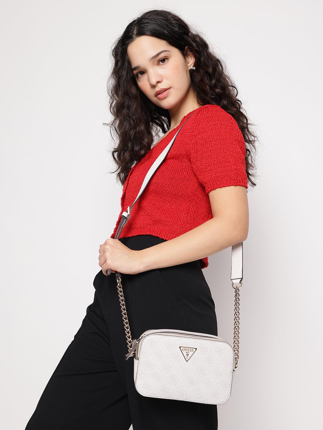 GUESS Women's Western (Off White)