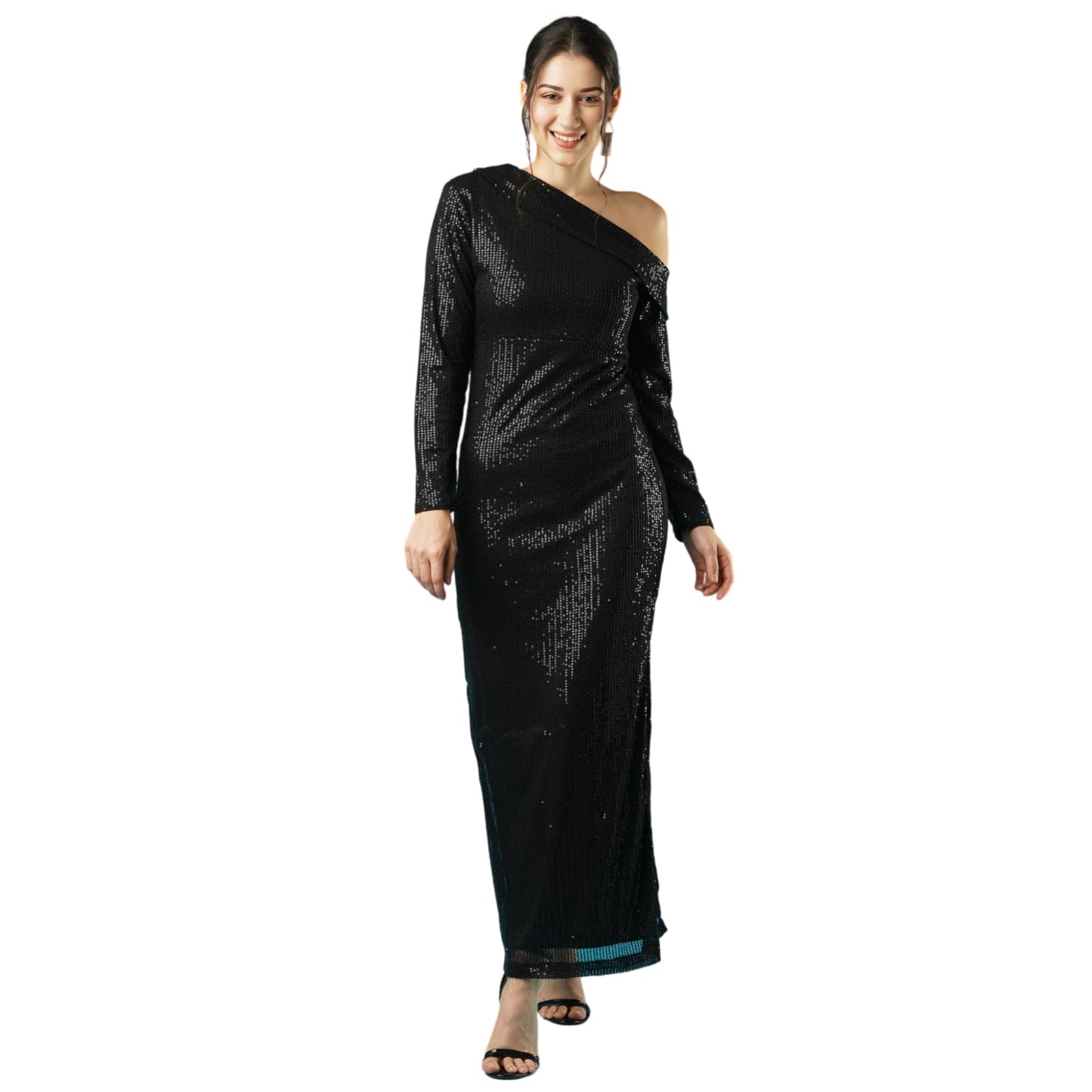 Globus Women Party Dress (GS569302_Black_2XL)