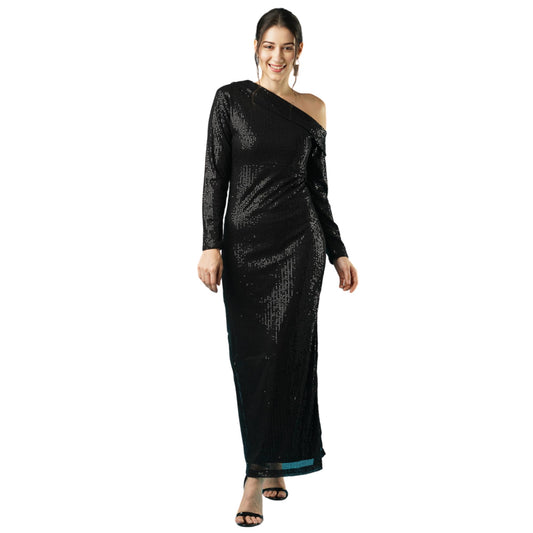 Globus Women Party Dress (GS569302_Black_2XL)