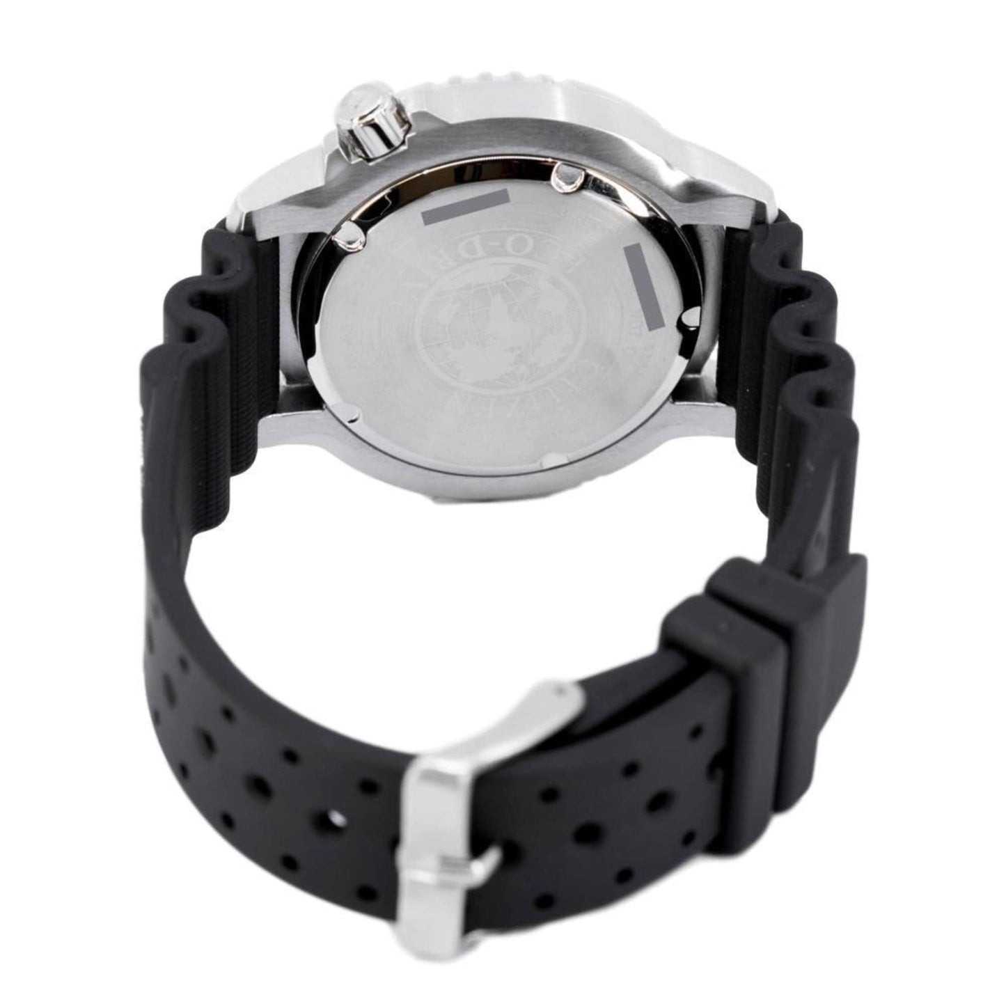 Citizen Eco-Drive Analog Men's Green Dial - Rubber Band Watch Powered by Light Promaster-Bn0159-15X