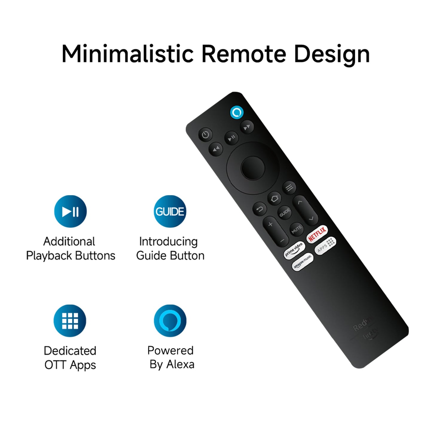 Redmi Xiaomi 108 cm (43 inch) F Series Ultra HD 4K LED Smart Fire TV L43MA-FVIN