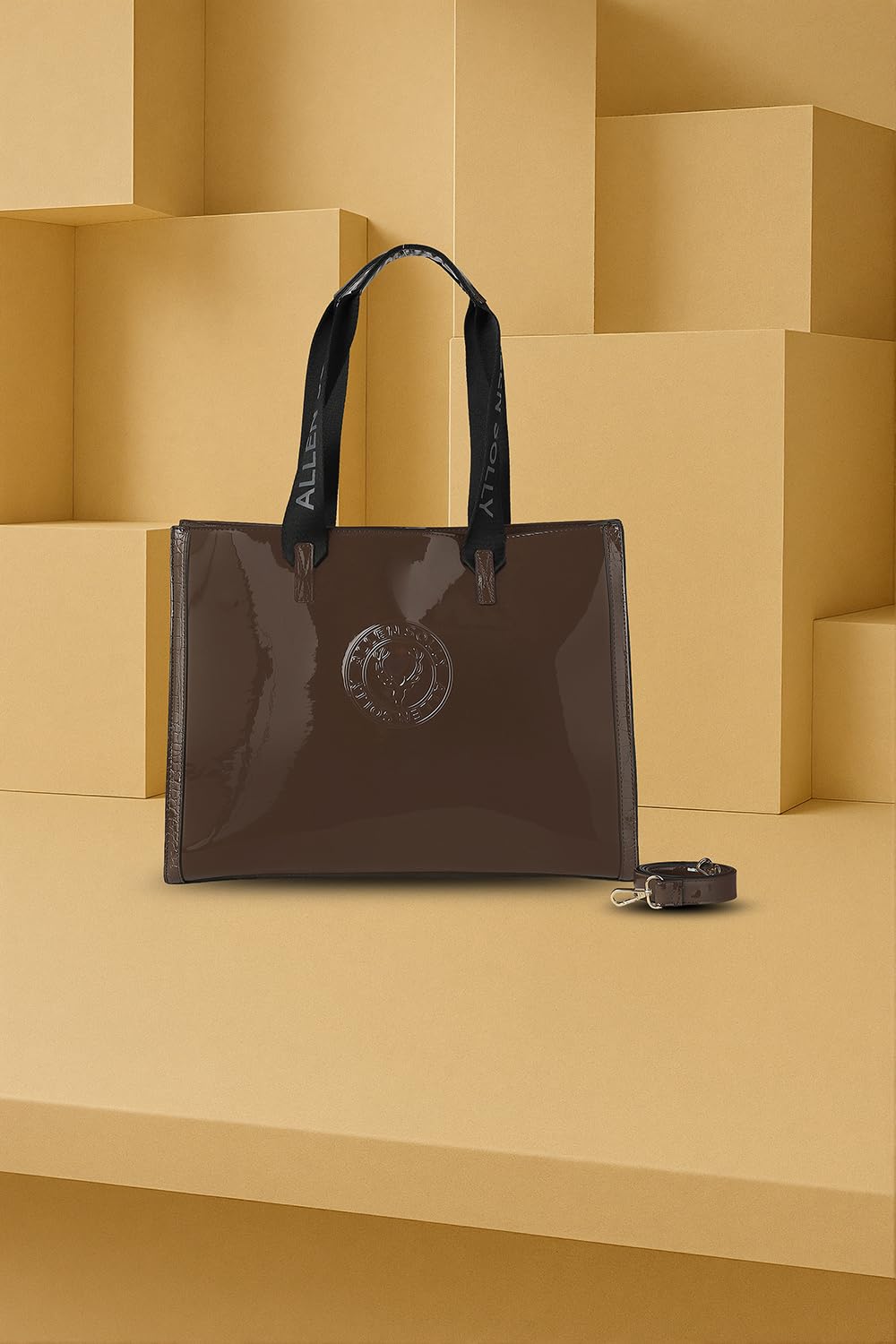 Women Brown Formal Handbag