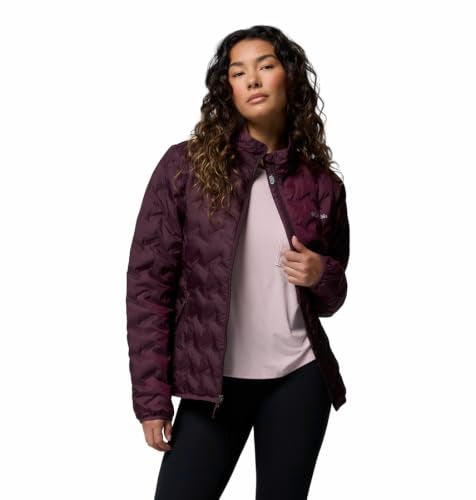Columbia Women Delta Ridge II Down Jacket upto -10°c, L, Hiking|Trekking | Heat Seal | Omni-Heat Reflective | Omni-Shield
