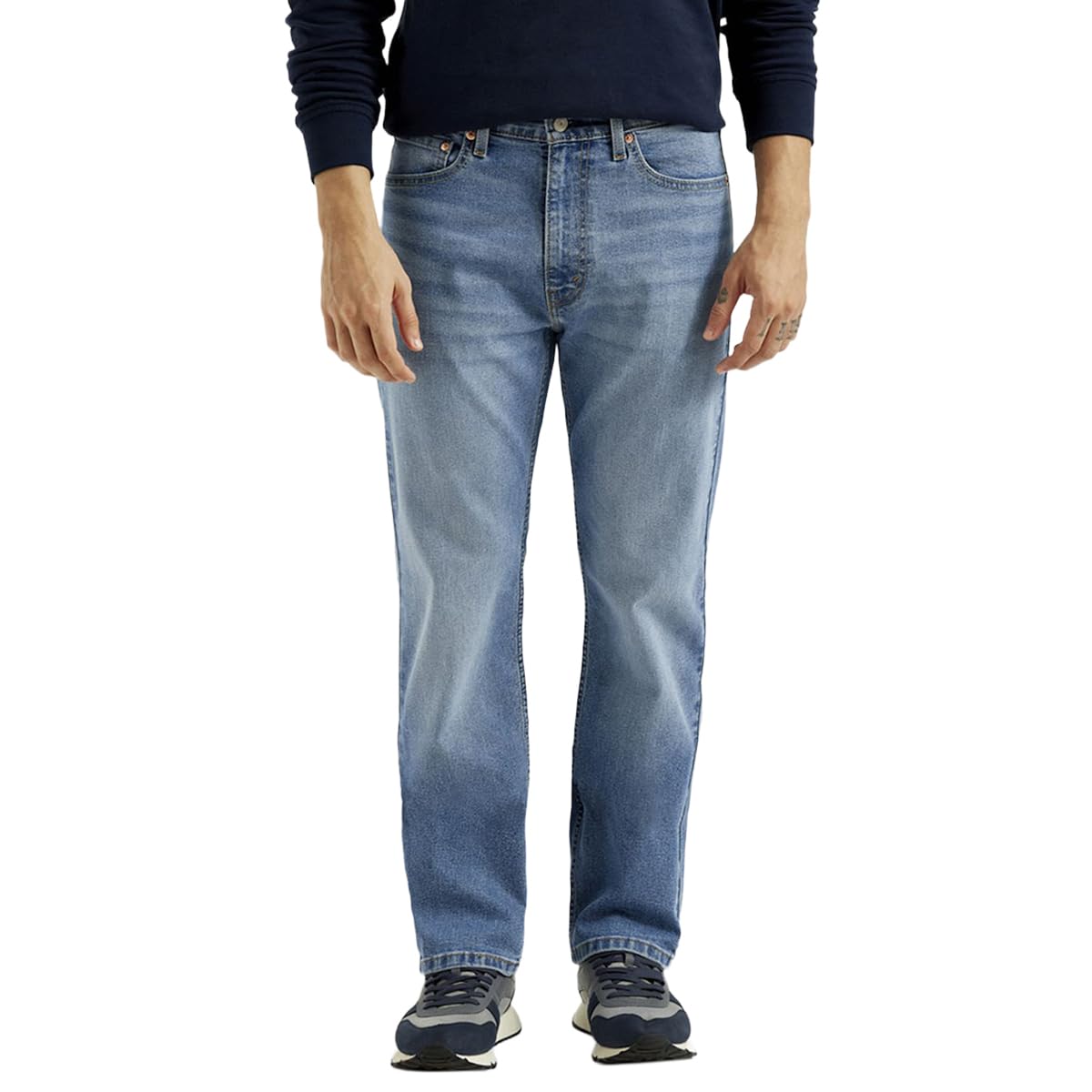 Levi's Men's Relaxed Jeans (2073_Mid Indigo