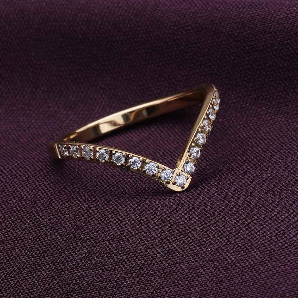 PALMONAS Chevron Ring