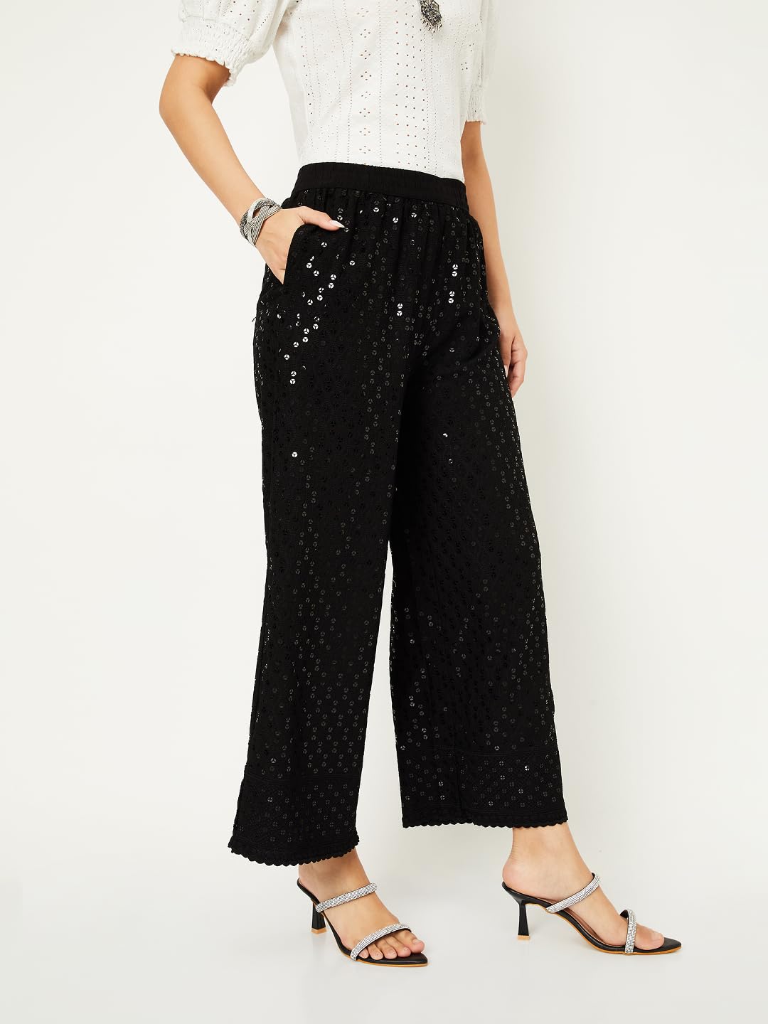 Max Women's Regular Pants (CTBT52013_Black