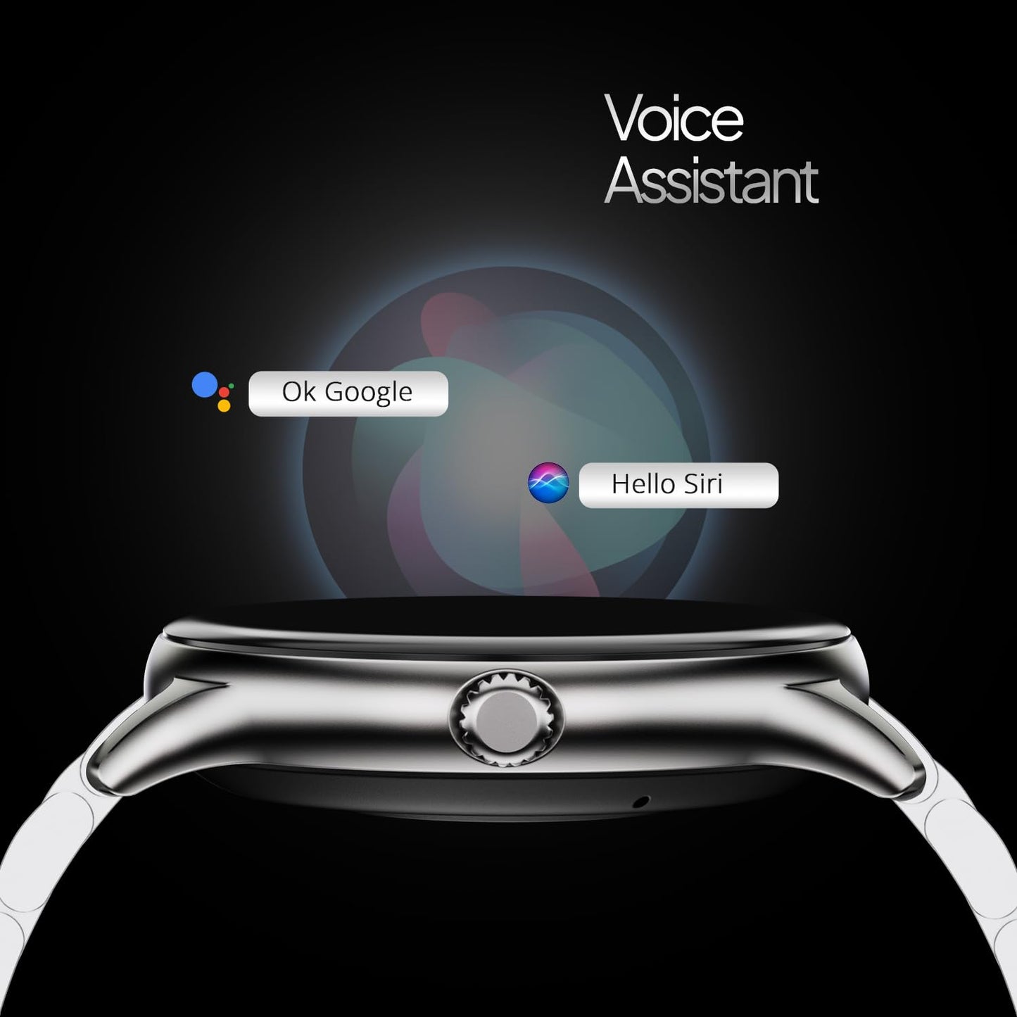 Fire-Boltt Newly Launched Phoenix Ultra Blaze Luxury Stainless Steel, Bluetooth Calling Smart Watch, AI Voice Assistant, Metal Body with 120+ Sports Modes, SpO2, Heart Rate Monitoring (Silver)