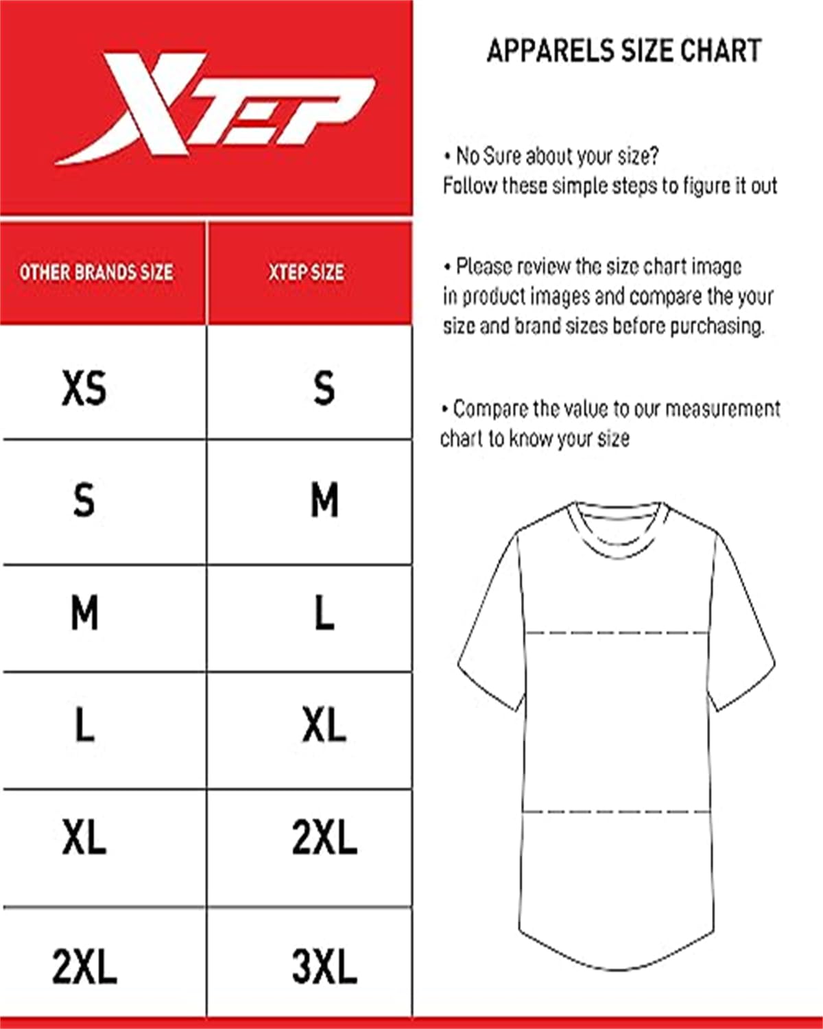 XTEP Men Practice to be Cool White Silky Training T-Shirt-L