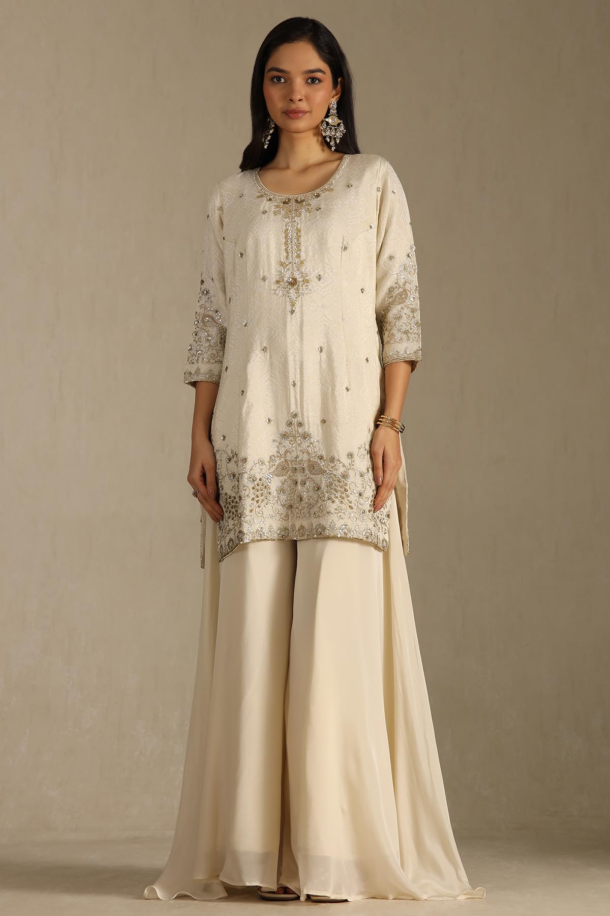 Soch Women's Chinon Salwar Suit Set