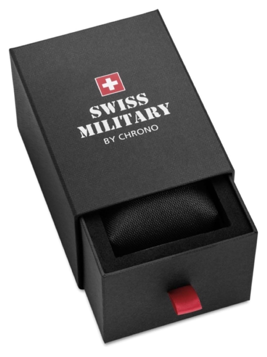Swiss Military by Chrono Analogue Black Dial Men's Watch-SMA34075.04