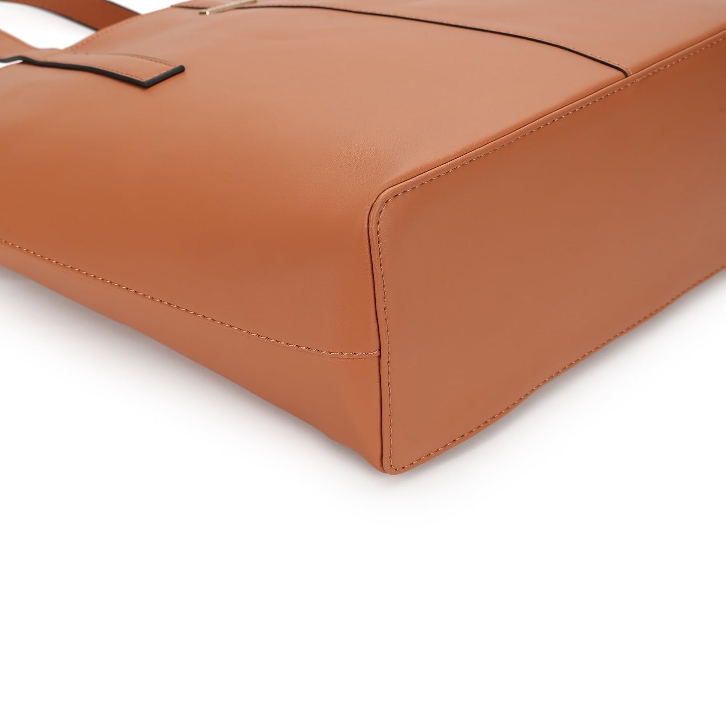 Fastrack Structured Solid Tote Bag for Women, Girls and Ladies with Top Zipper Closure | | Fits Upto 14" Laptop | Totes for Daily Office Use | Ladies Purse Handbag | Totes for Casual Carry