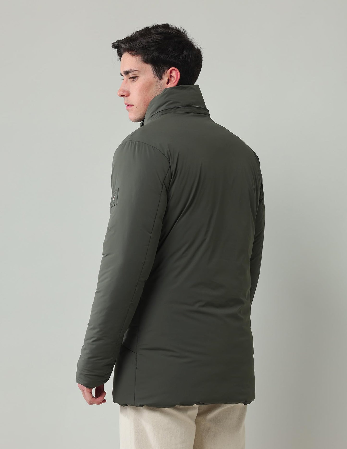 Arrow Sports Men's A-Line Coat (ASAIJK4811_Olive