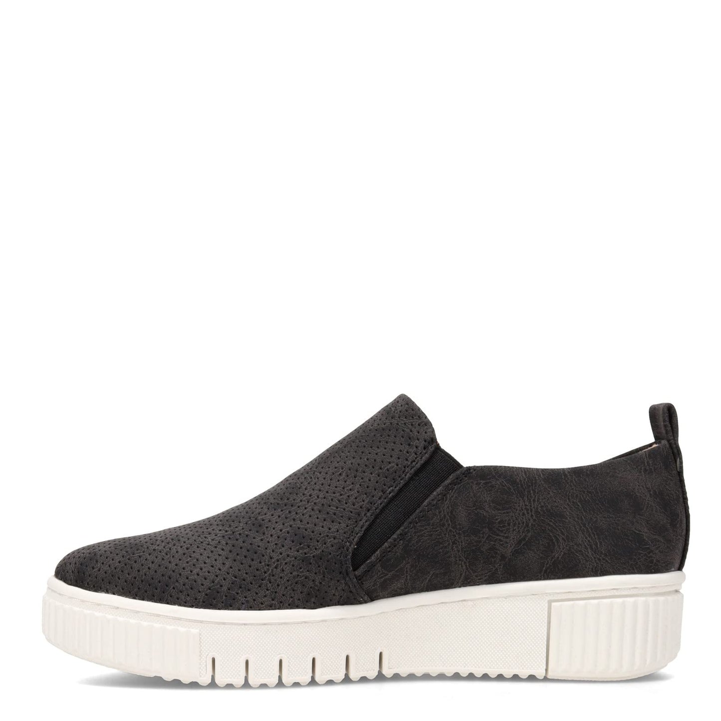 Naturalizer Women's Turner Platform Slip on Fashion Sneaker, Black, 8.5