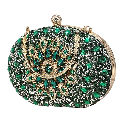 CALANDIS™ 3xWomen Clutch Evening Bag Pouch Wedding Purse for Club Cocktail Party Wedding green | Womens Handbags & Bags