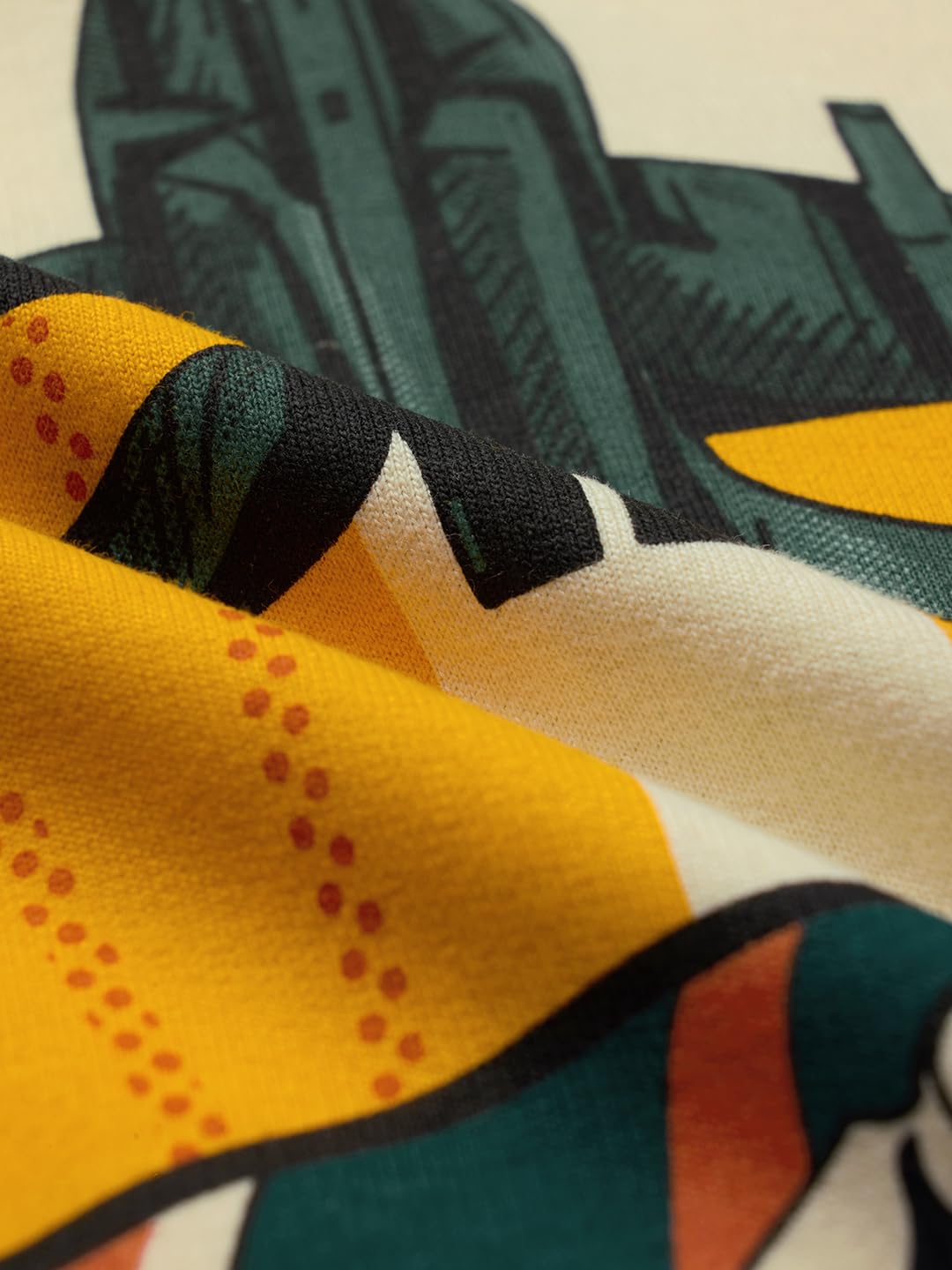 The Souled Store Official Top Gun: Jets Off White Graphic Printed Cotton Oversized T-Shirts for Men and Boys - Fly High with Style