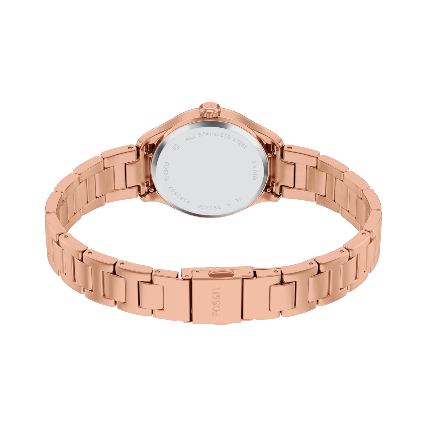 Fossil Gilmore Rose Gold Quartz Stainless Steel Watch ES5420