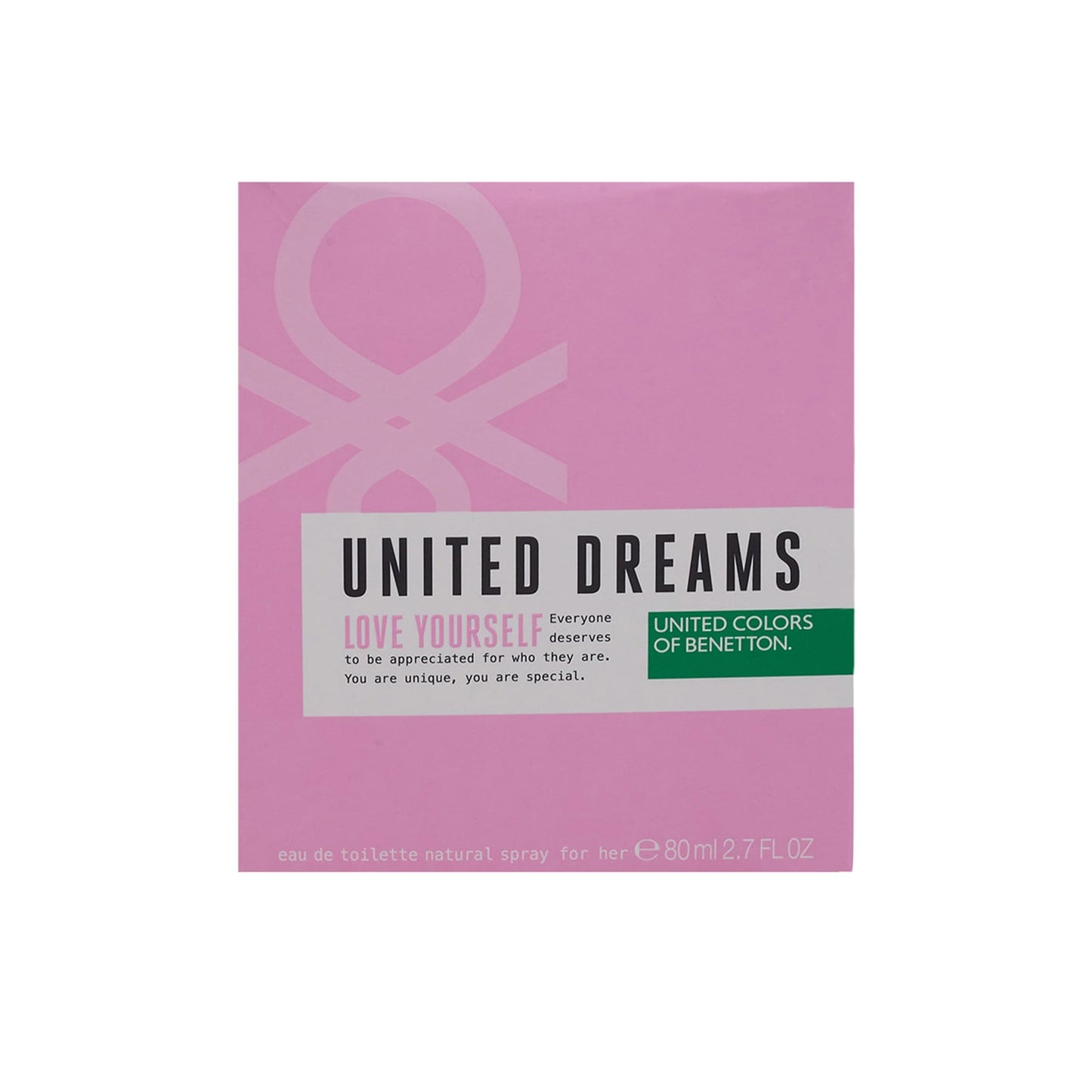 United Colors of Benetton United Dreams Love Yourself Eau de Toilette 80ml