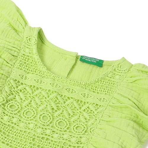 United Colors of Benetton Regular Fit Round Neck Self Design Dress