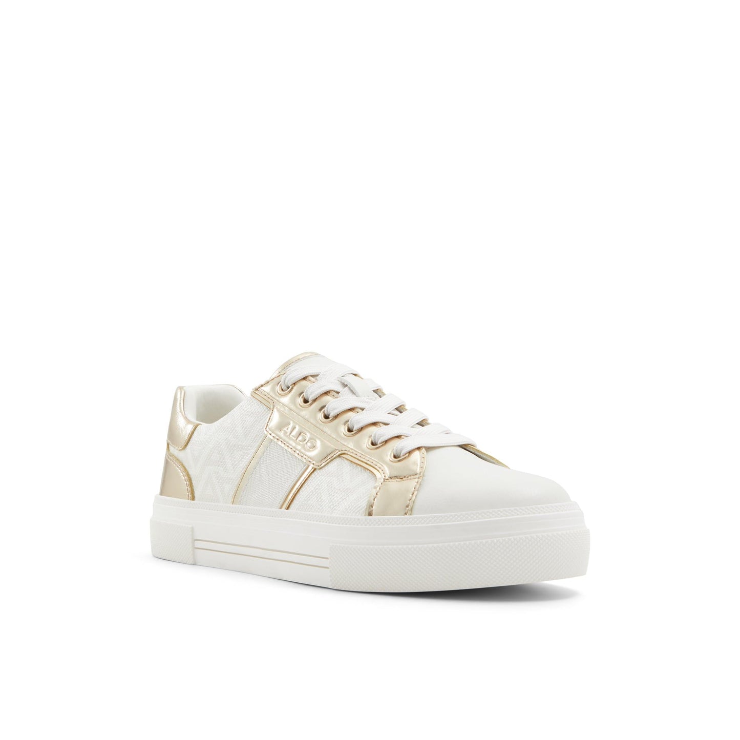 Aldo ONIRASEANA-IN712 Ladies Gold Flat Sneakers