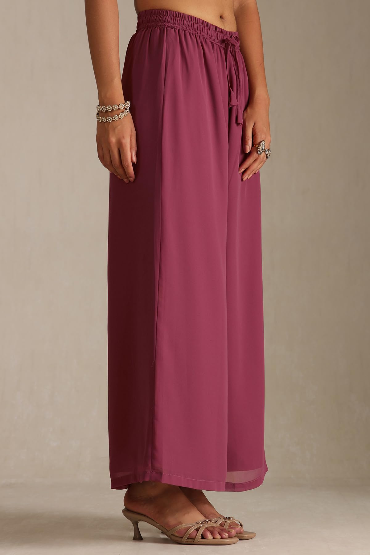 Soch Womens Dola Silk Zari Woven Suit Set With Zari