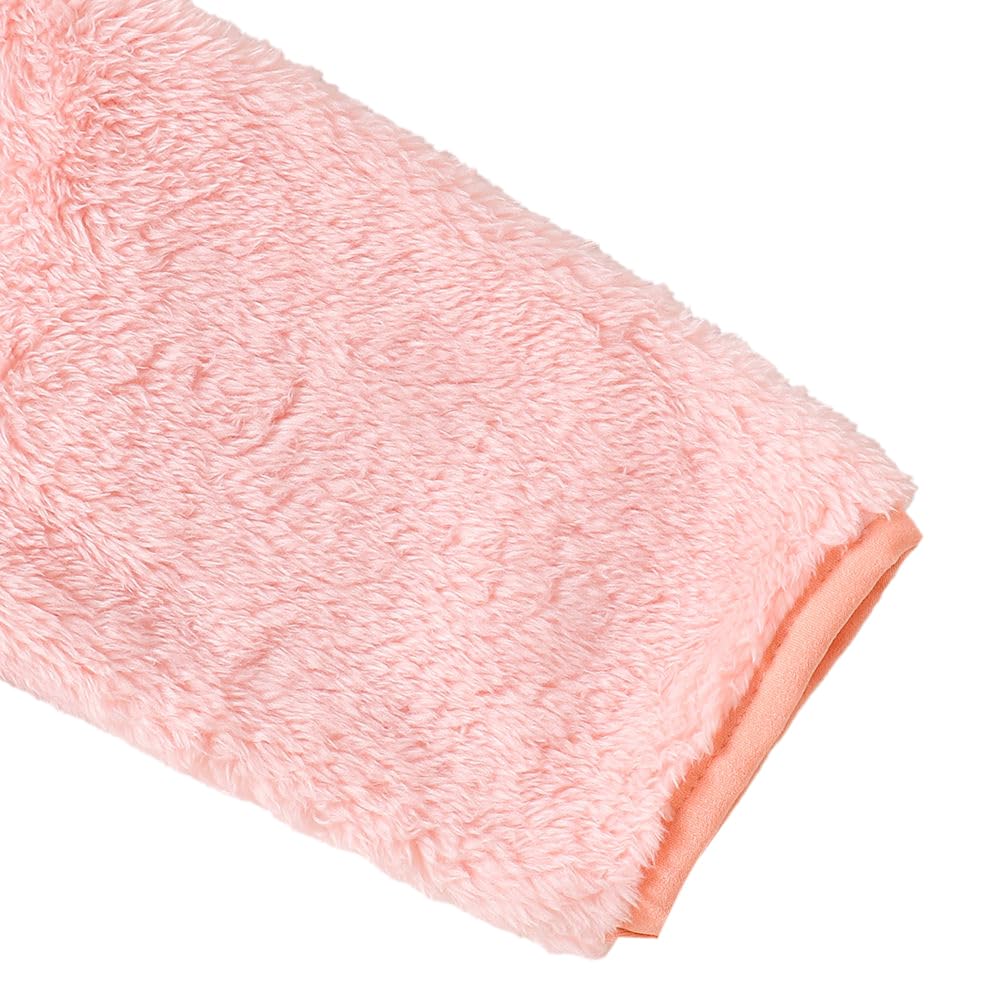 Hopscotch Girls Polyester Waist Length Jackets in Peach Color For Ages 4-5 Years