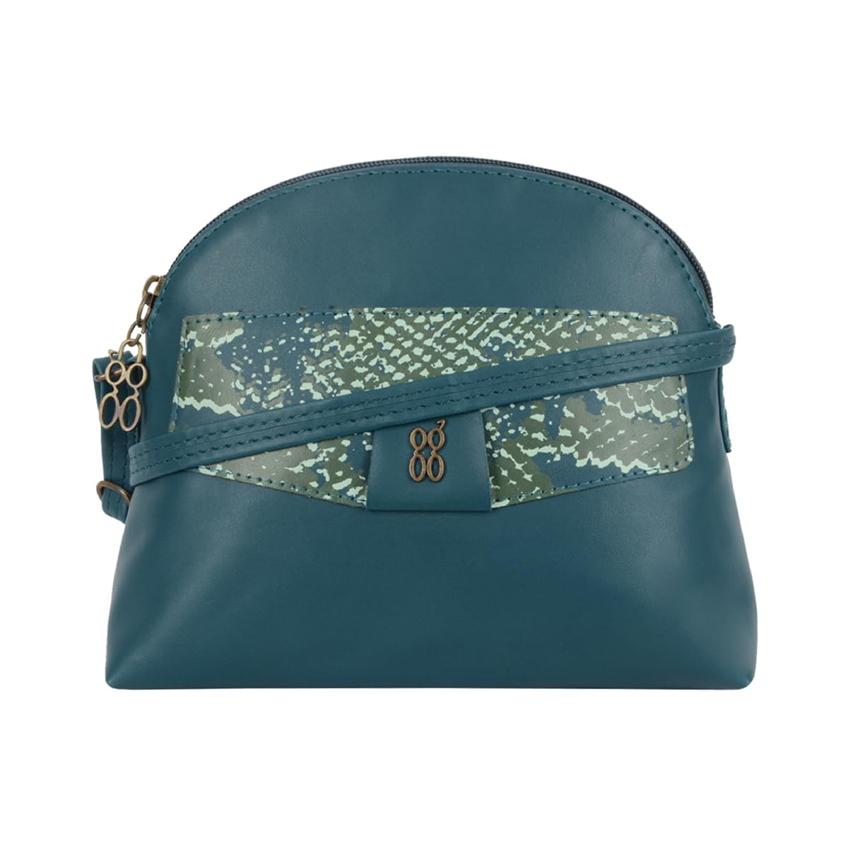 Baggit Women Green Bowling Sling Bag Xl Size | Ladies Stylish Casual Cross Body Purse Handbag