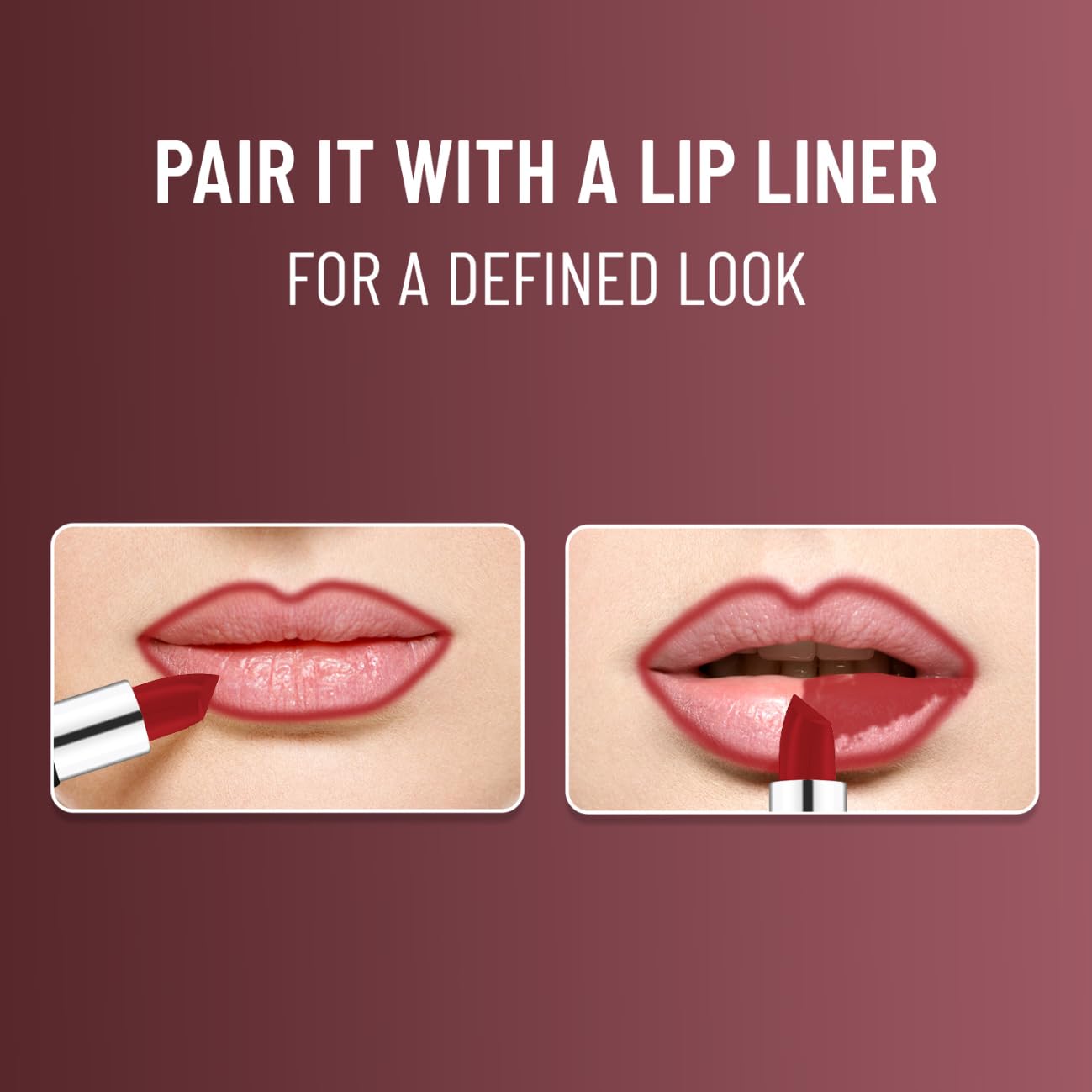 Swiss Beauty Pure Matte Creamy Lipstick | Non-drying, Highly pigmented Lipstick | Shade- Bare, 3.8gm|