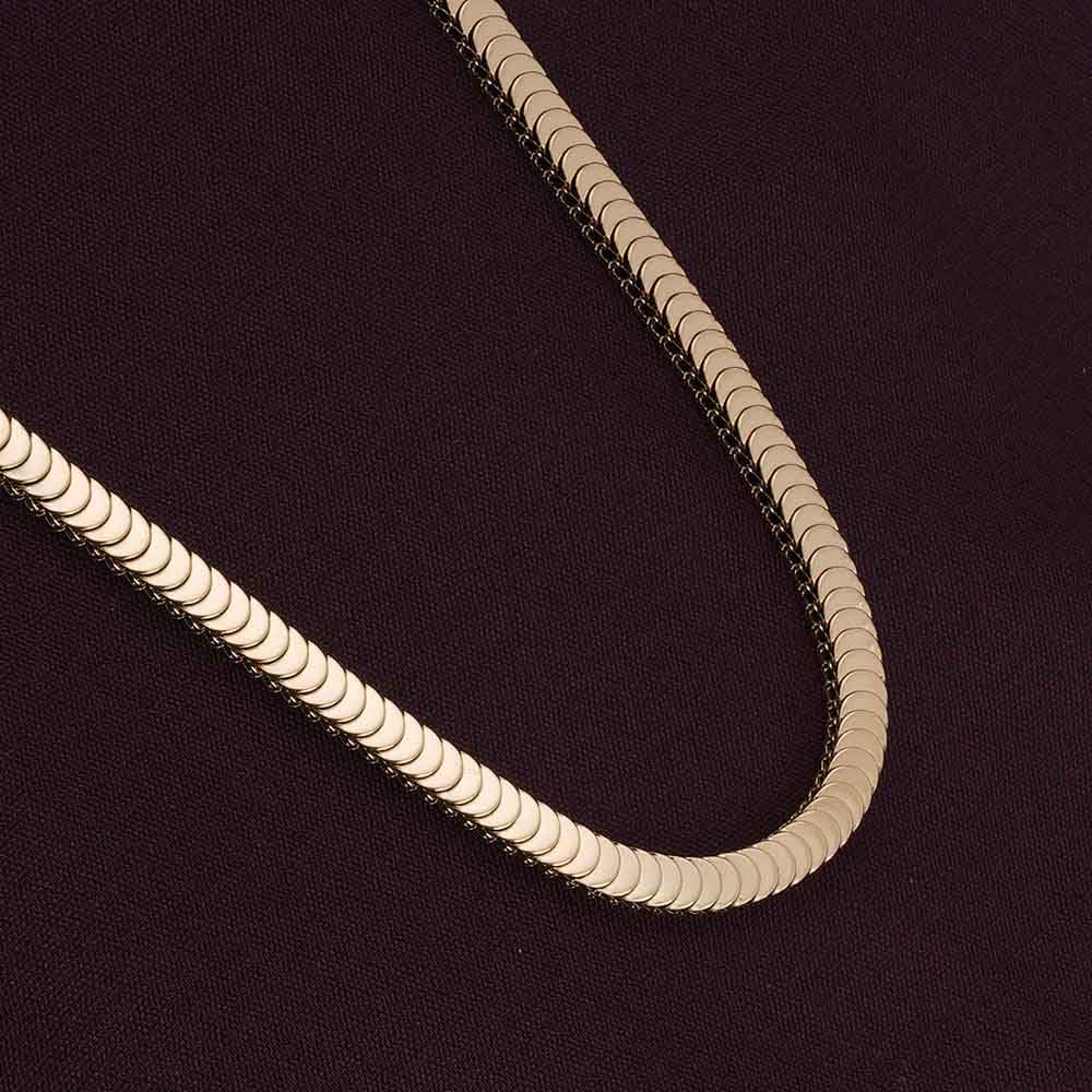PALMONAS Gold Snake Chain Necklace for Womens - Gift for Girls & Women | Waterproof & Anti-Tarnish Necklace