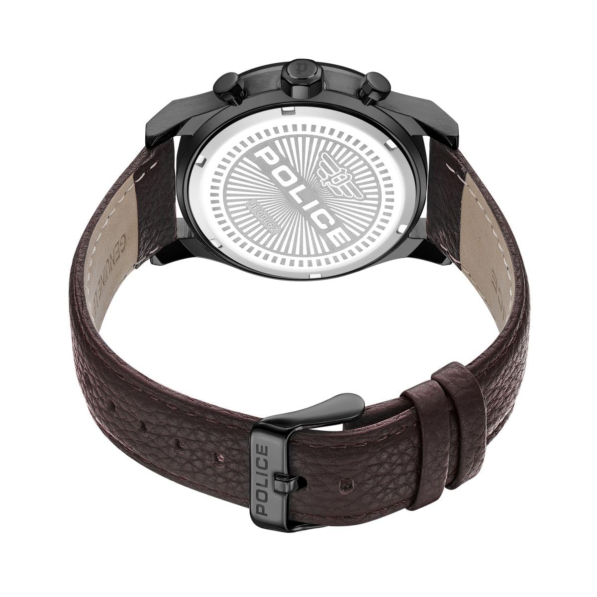 Police Analog Burgundy Dial Men's Casual Watch