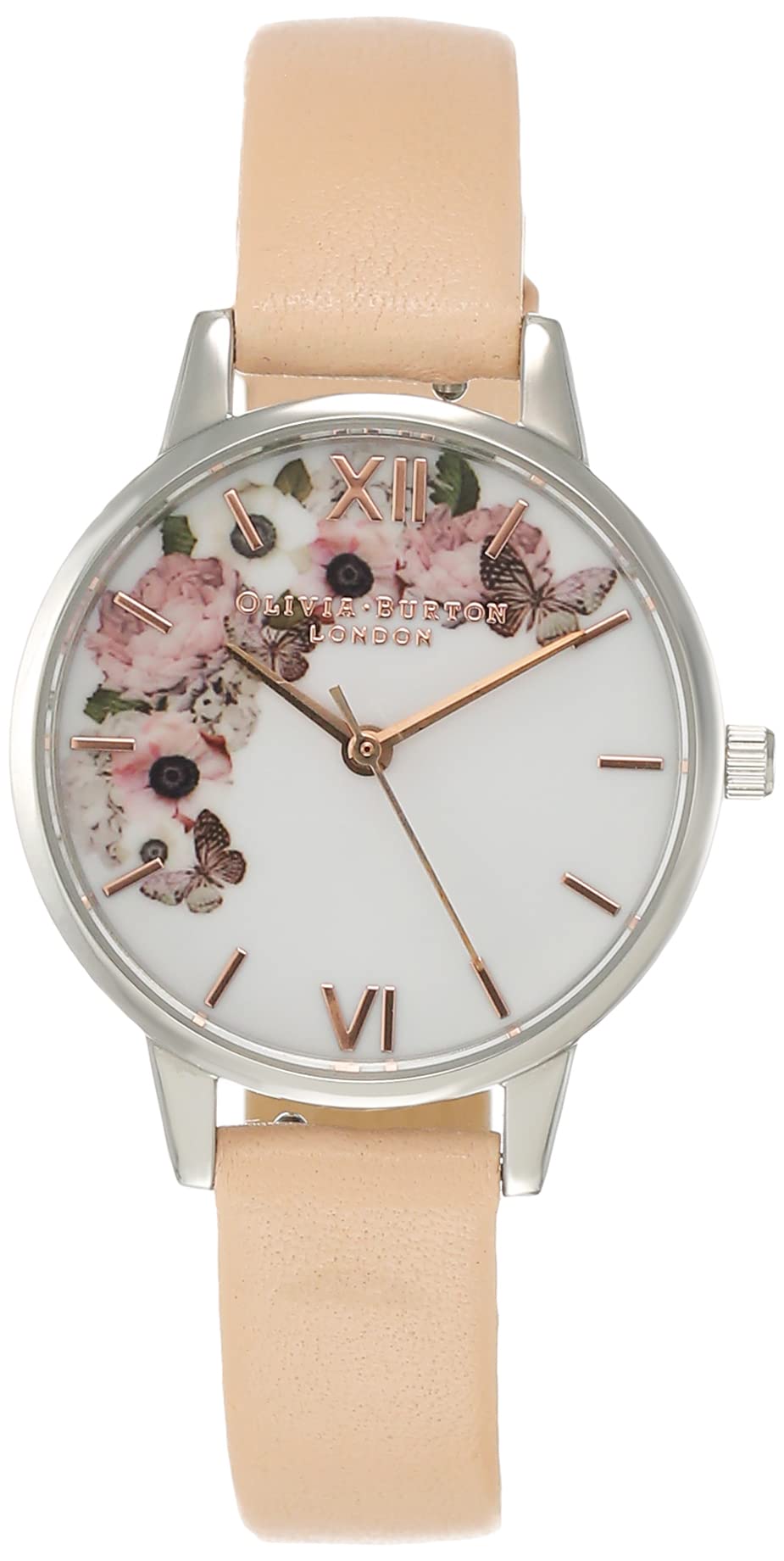 Olivia Burton Analog White Dial Women's Watch-OBGSET99