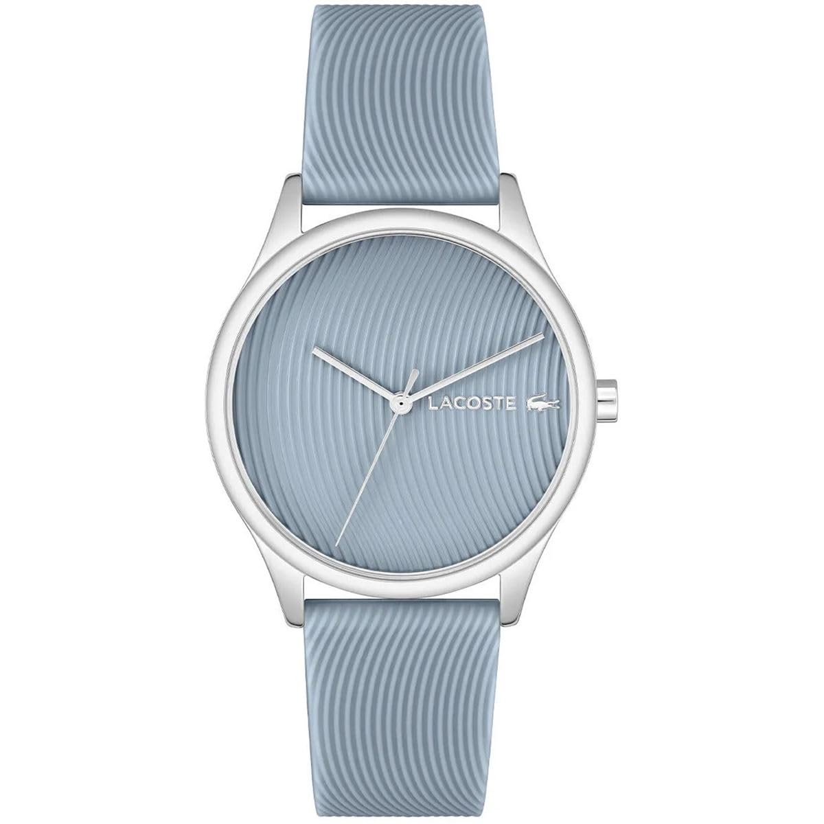 Lacoste Falda Qtz Basic Blue Round Dial Women's Watch|Silicone Material|Multi Color Band - 2001352