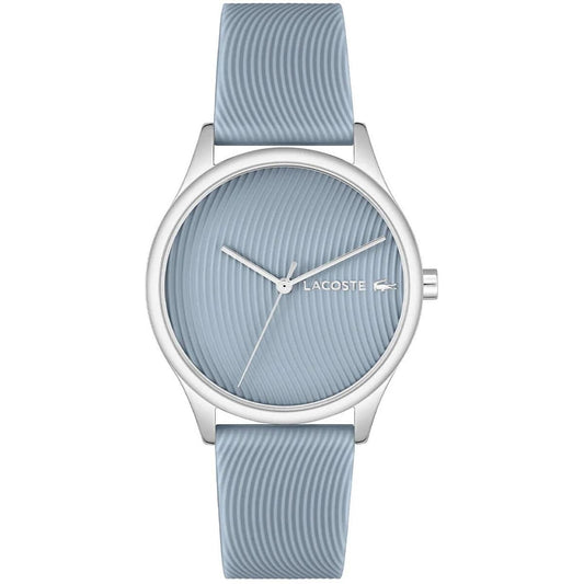 Lacoste Falda Qtz Basic Blue Round Dial Women's Watch|Silicone Material|Multi Color Band - 2001352