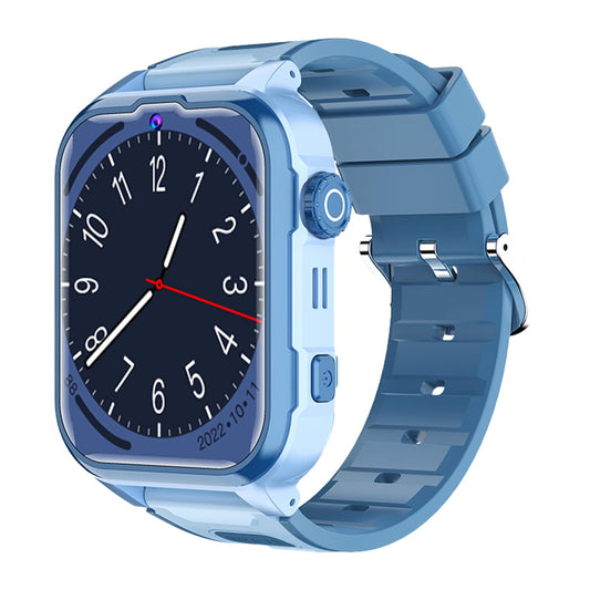 PunnkFunnk Newly Launched Safeguard 5G/4G Kids Smart Watch with SIM Calling, GPS Tracker, Video Call, SOS Alerts, Face Unlock, Games, IP67, 800mAh Battery, Voice Chat, Live Location(Light Blue)