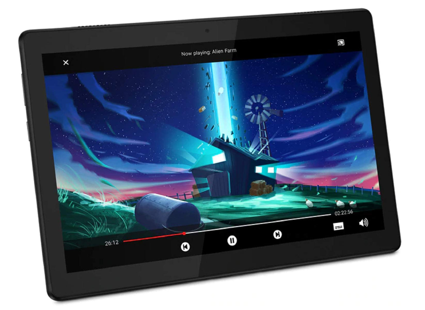 Lenovo Tab M10 HD Tablet (10.1 inches, 3GB, 32GB, Wi-Fi + 4G LTE), Slate Black