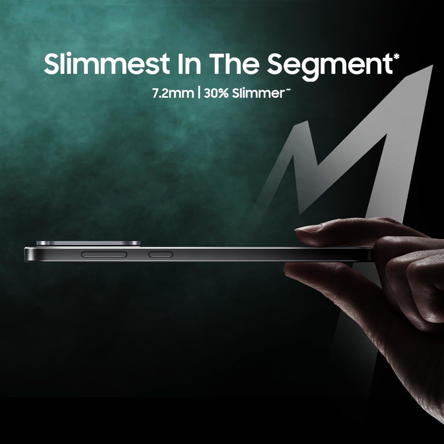 Samsung Galaxy M56 5G (Light Green, 8 GB RAM, 128 GB Storage) | Slimmest Phone in the Segment | Gorilla Glass Victus+ | 10 Bit HDR Video | Enhanced Nightography | 4nm Processor | Vapor Cooling Chamber