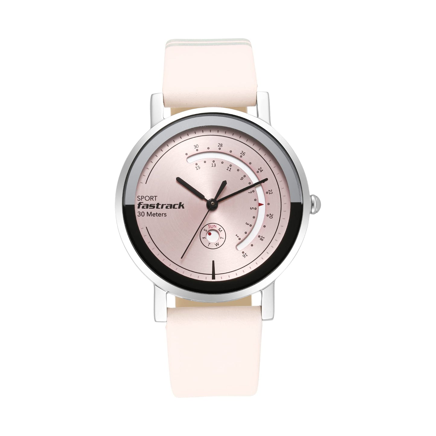 Fastrack Analog Pink Dial Women's Watch-6172SL03