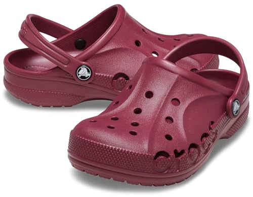 Crocs Kid's Baya Clogs, Size C12, Pomegranate Red