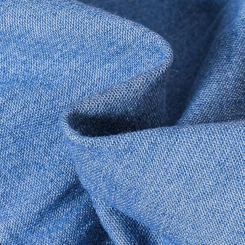 Hoscotch Girls Embellished Blue Sleeveless Skirt Set For Ages (4-5 Years)