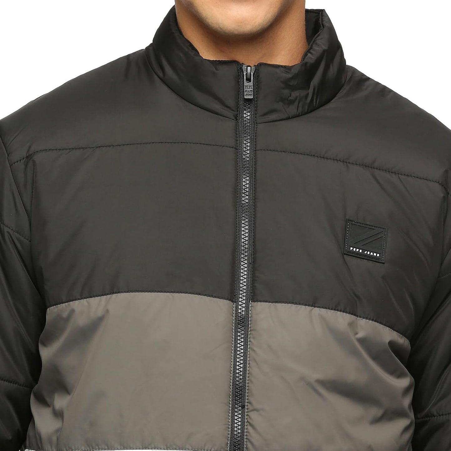 Pepe Jeans Men's A-Line Coat (PM402984_Black