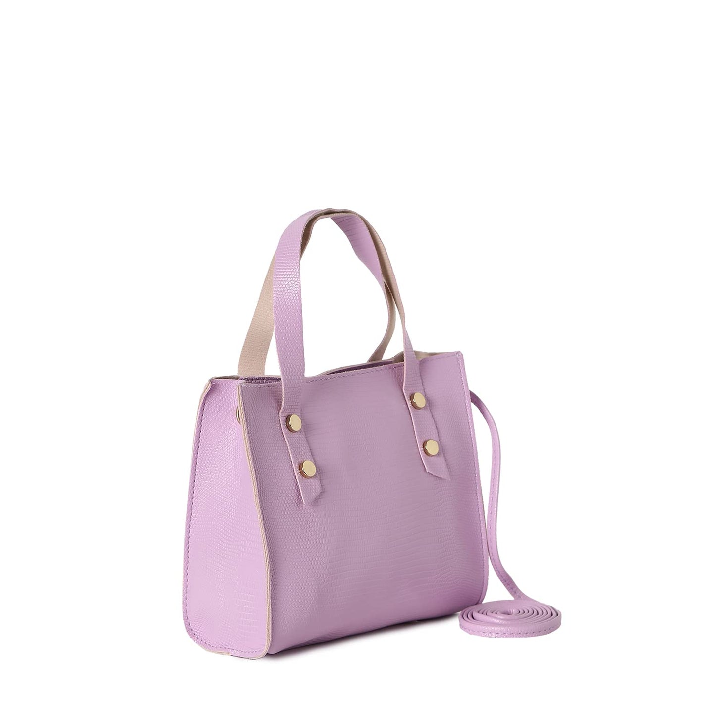 Haute Sauce Women purple structured handbag (HSHB1232)