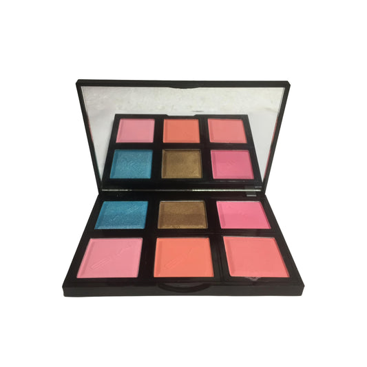 MEGAGA USA Glowish Micro Mini Natural Eyeshadow Palette Pack of 6