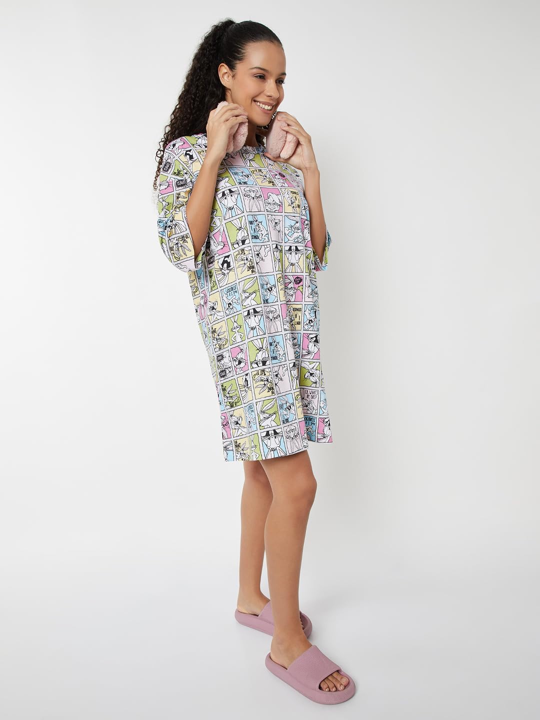 Max Women's Cotton Classic Night Shirt