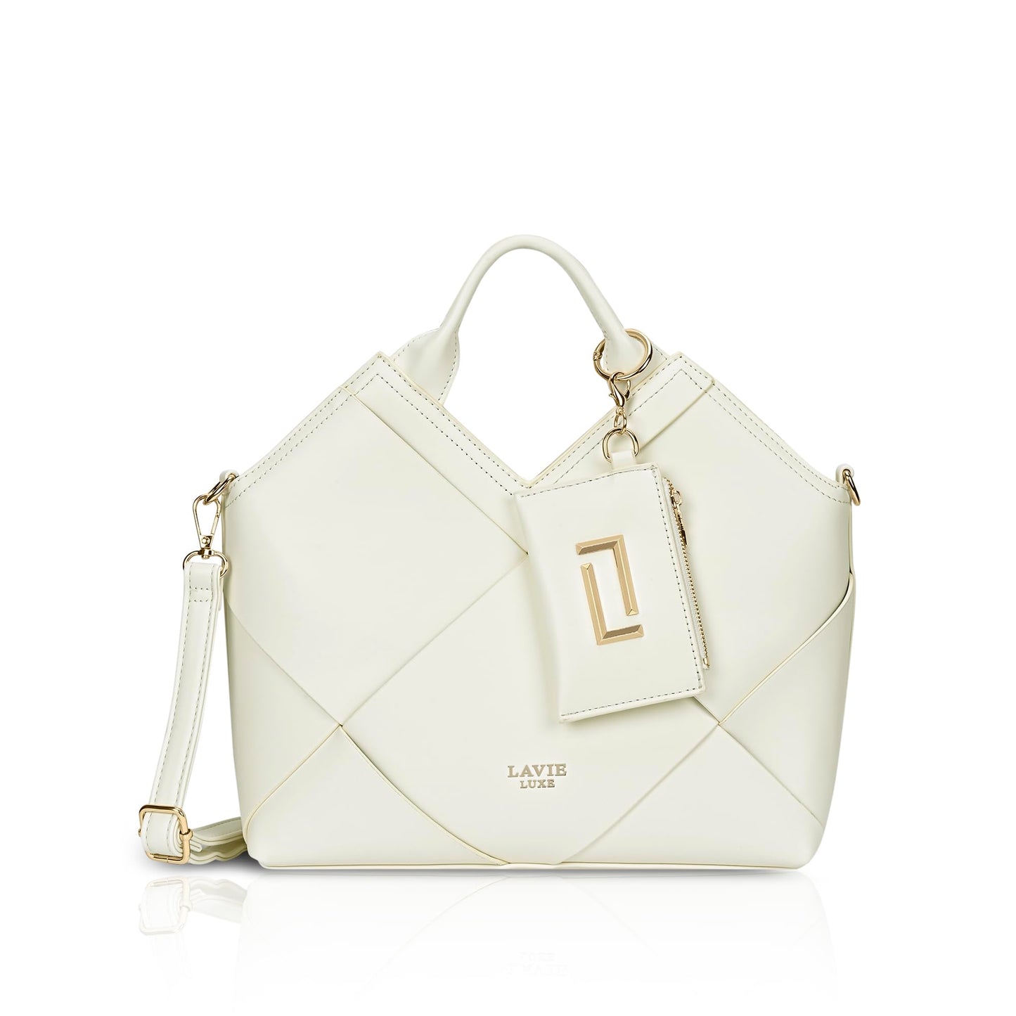 Lavie Luxe Women's Crossway26 Medium Satchel Handbag | Satchel Bag for Work | Ladies Purse | Stylish Shoulder Bag | Gift For Women