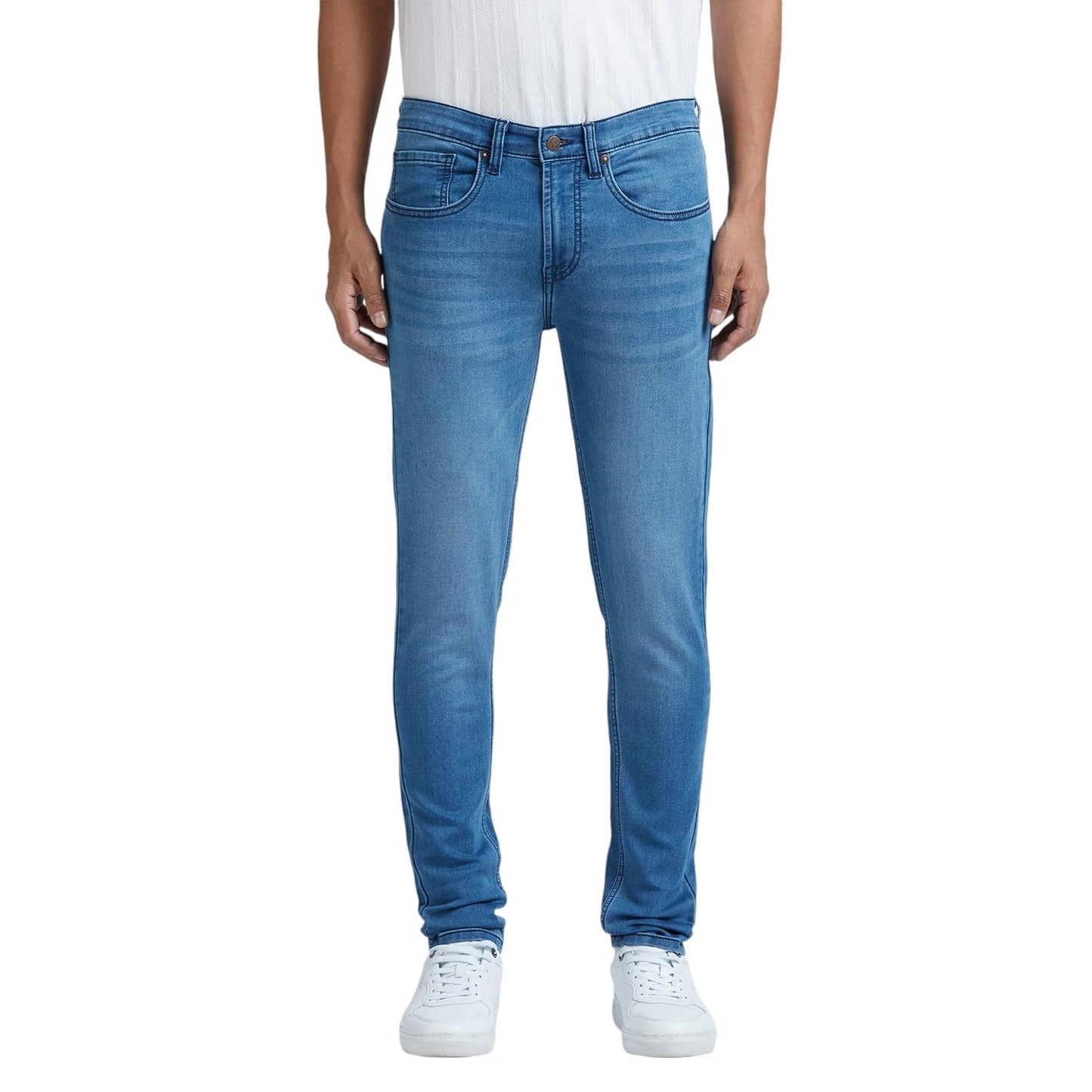 Pepe Jeans Men's Mid Rise Slim Fit Jeans Med Used