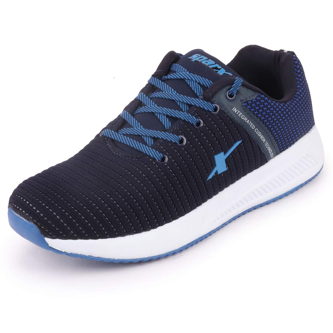 SPARX Trending & Stylish Men's Outdoor Sports/Walking/Running/gynmming Shoe SM-472 N.Blue R.Blue UK-7