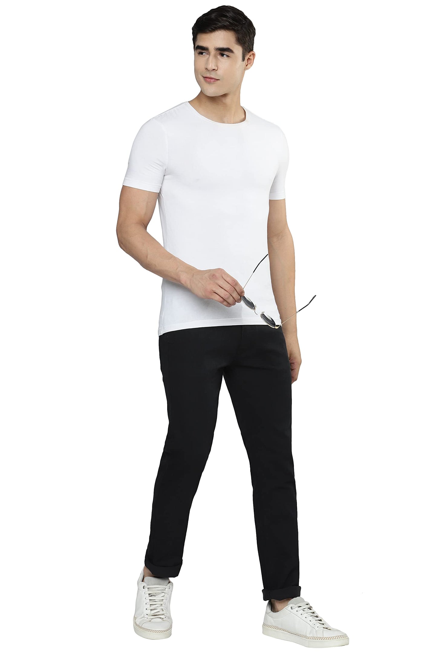 Allen Cooper Black Denim Jeans