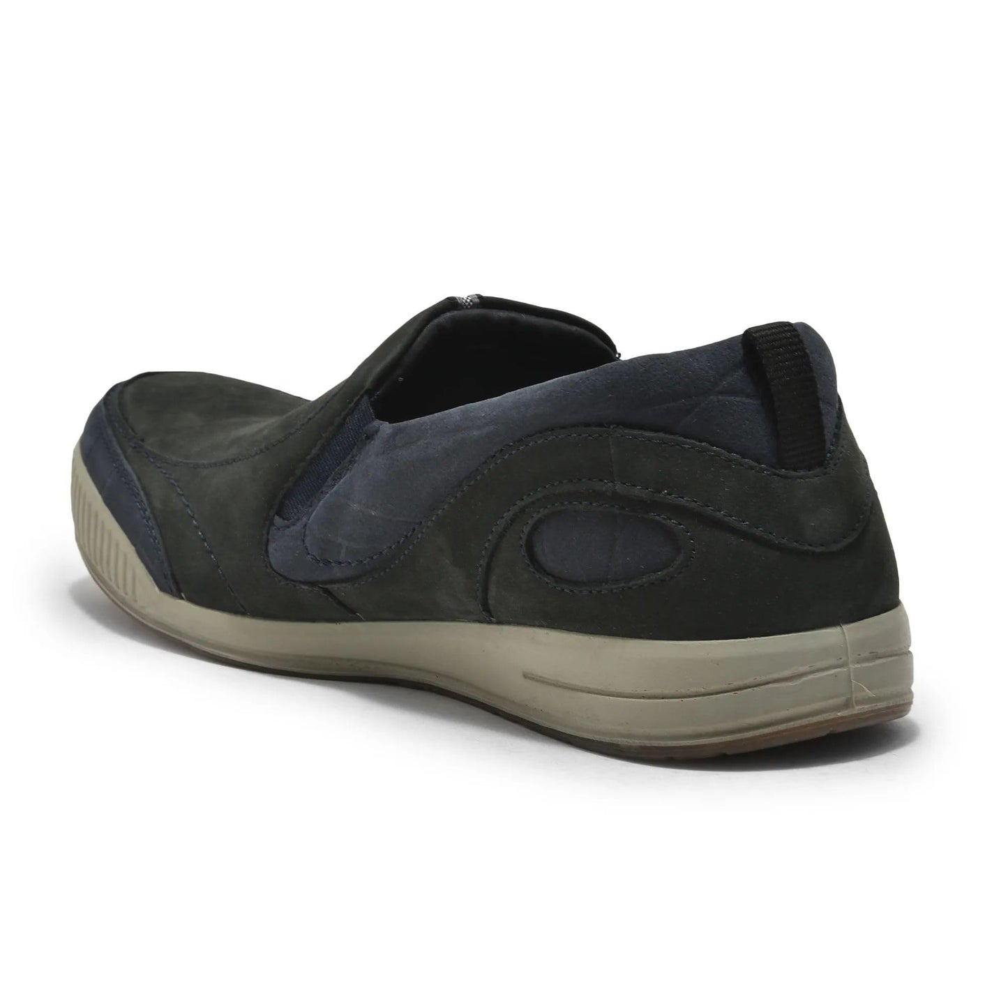 Woodland Men Dark Navy Slip-On Shoes