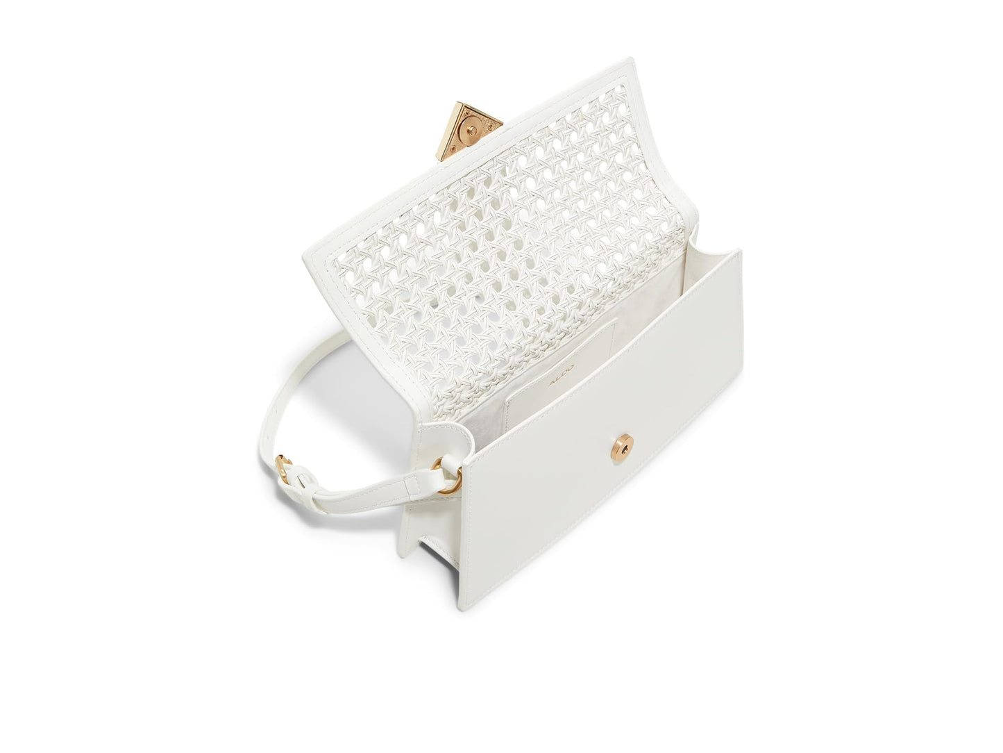 Aldo ZENITHPURSE White Womens Shoulder Bag